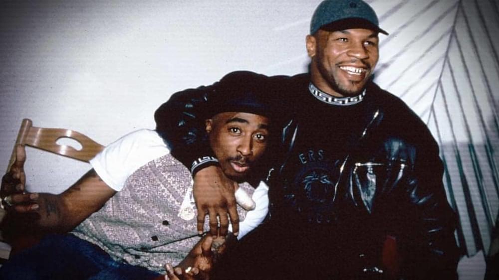 Tupac with Mike Tyson